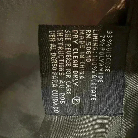 Kasper & Co ASL Vintage Green Viscose Blazer Jacket And Skirt Set Women’s Size 8 - Picture 7 of 16